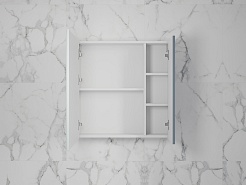 Style Line Мебель для ванной Стокгольм 70 подвесная графит софт – фотография-13